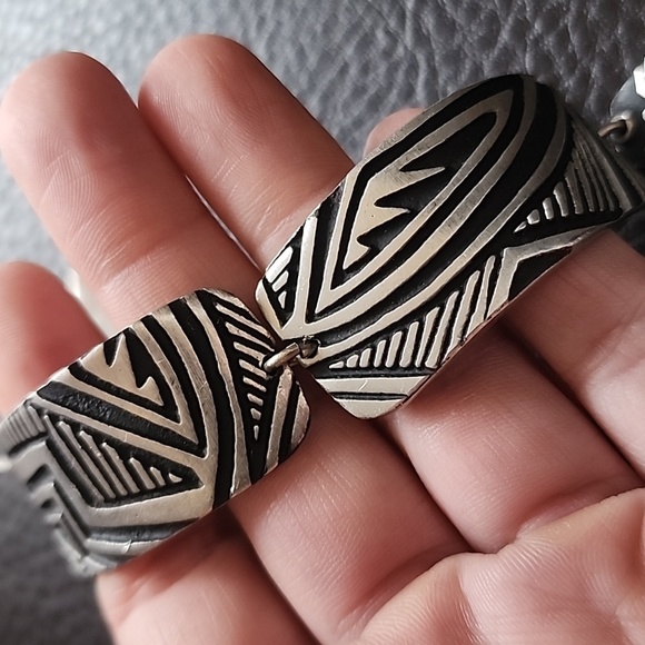 Alice Seely pewter bracelet - Picture 1 of 11